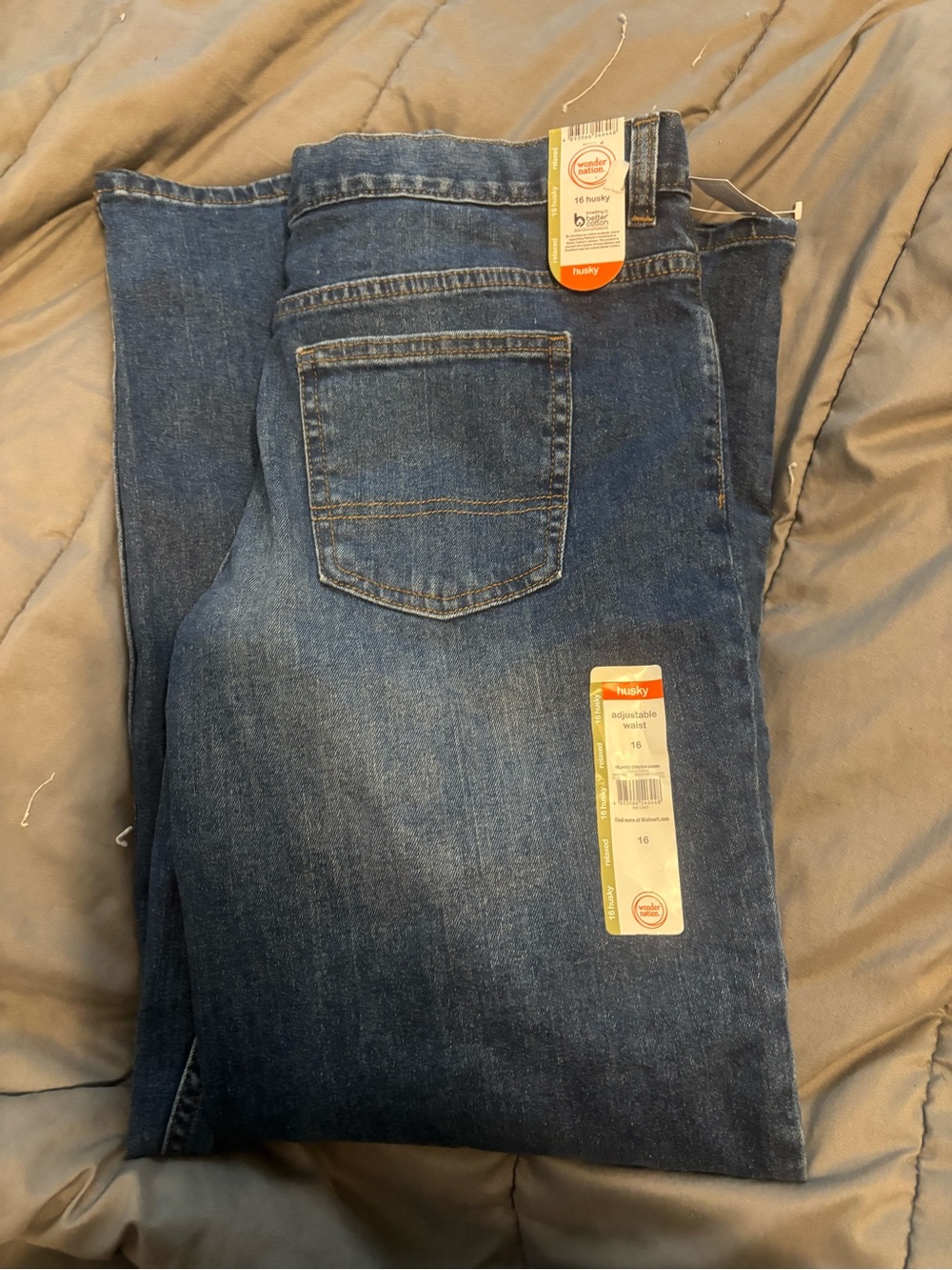 Men's Blue Denim Jeans - Classic Fit